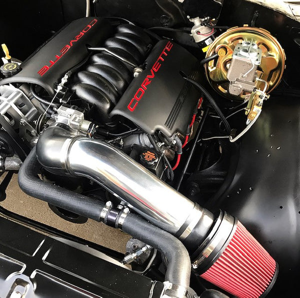 LS Swap Cold Air Intake LS1 LS2 LSX Restomod - Silver